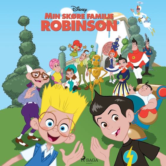 Min skøre familie Robinson (lydbog) af Disney