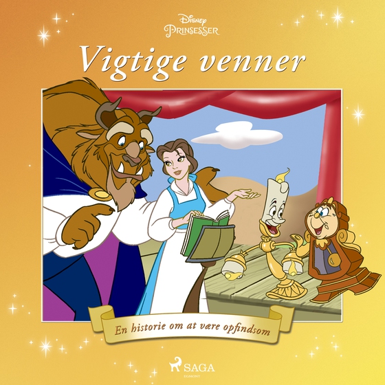 Belle - Vigtige venner - En historie om at være opfindsom (lydbog) af Disney