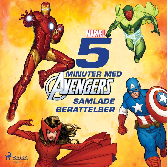 5 minuter med Avengers - Samlade berättelser (lydbog) af Marvel