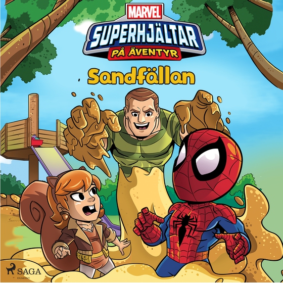 Marvel - Superhjältar på äventyr - Sandfällan (lydbog) af Marvel