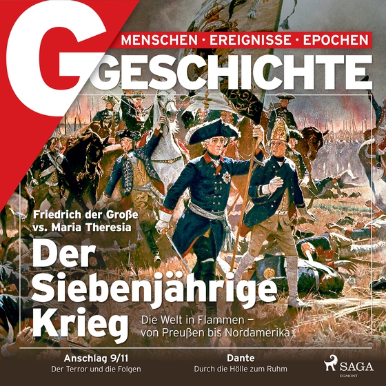 G/GESCHICHTE - Der Siebenjährige Krieg - Die Welt in Flammen - von Preußen bis Nordamerika (lydbog) af G Geschichte