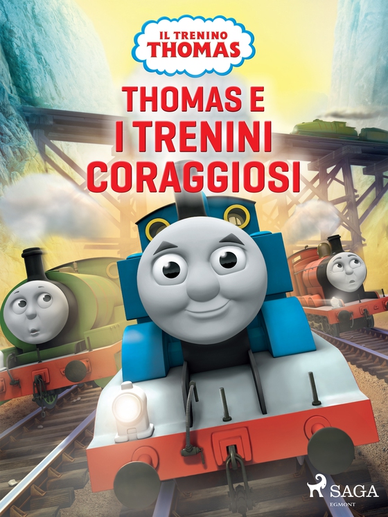 Thomas e i trenini coraggiosi (e-bog) af Mattel