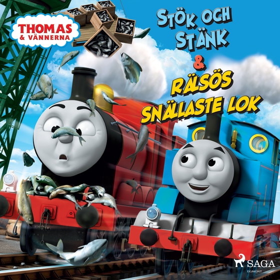 Thomas och vännerna - Stök och stänk & Rälsös snällaste lok (lydbog) af Mattel