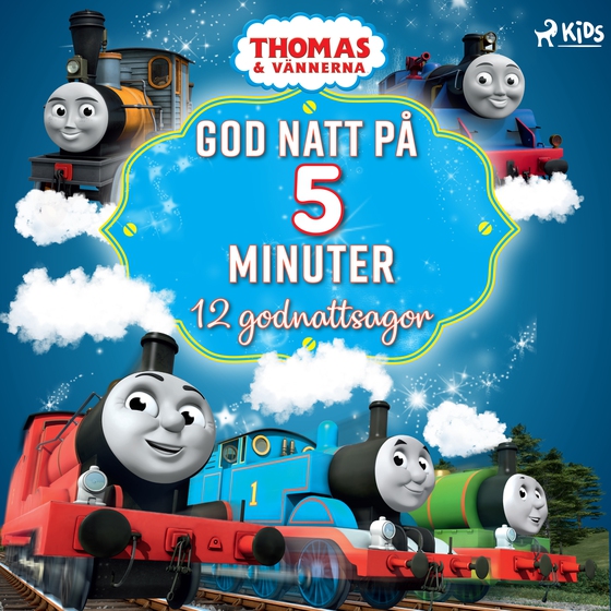 Thomas och vännerna - God natt på 5 minuter - 12 godnattsagor (lydbog) af Mattel