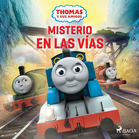 Thomas y sus amigos - Misterio en las vías (lydbog) af Mattel