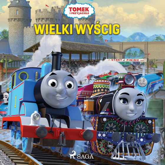 Tomek i przyjaciele - Wielki wyścig (lydbog) af Mattel