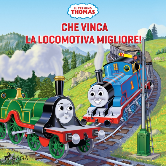 Il trenino Thomas - Che vinca la locomotiva migliore! (lydbog) af Mattel