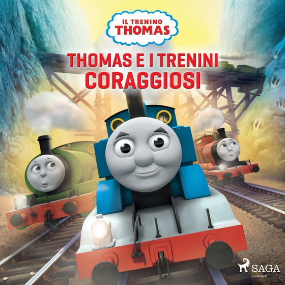 Thomas e i trenini coraggiosi (lydbog) af Mattel