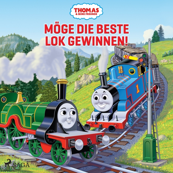 Thomas und seine Freunde - Möge die beste Lok gewinnen! (lydbog) af Mattel