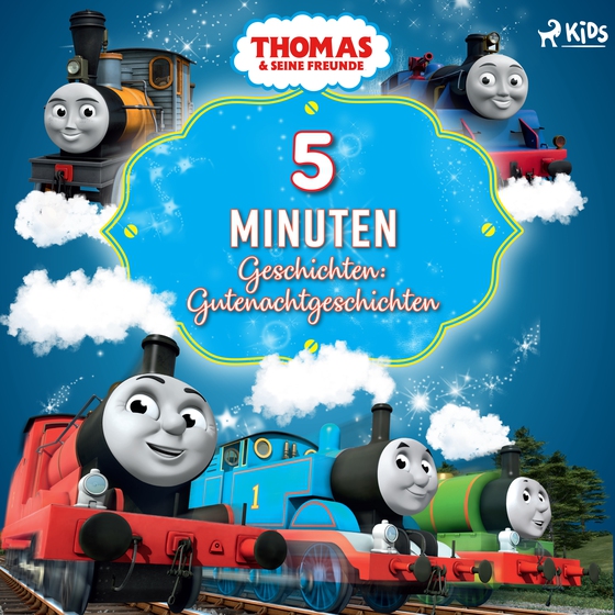 Thomas und seine Freunde - 5-Minuten-Geschichten: Gutenachtgeschichten (lydbog) af Mattel