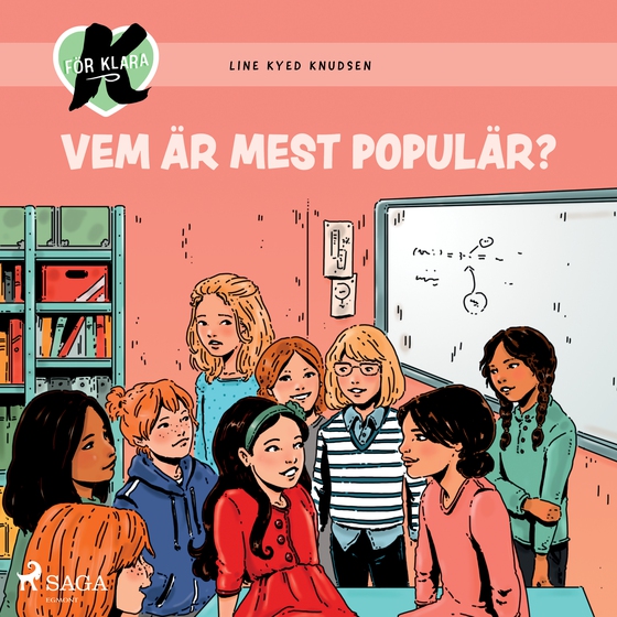 K för Klara 20 - Vem är mest populär? (lydbog) af Line Kyed Knudsen