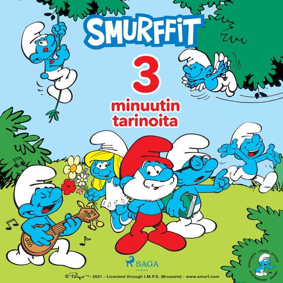 Smurffit - 3 minuutin tarinoita (lydbog) af Peyo