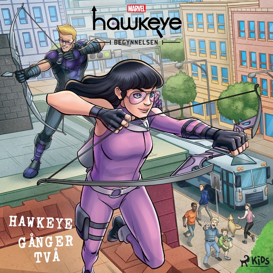 Hawkeye - Begynnelsen - Hawkeye gånger två (lydbog) af Marvel