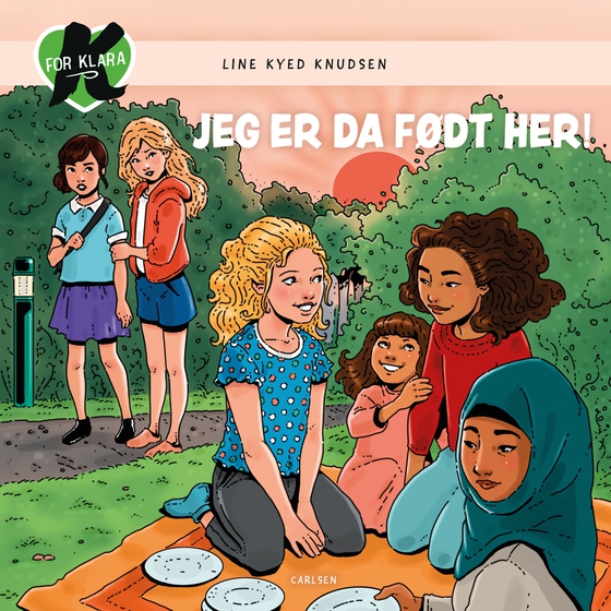 K for Klara (23) - Jeg er da født her! (lydbog) af Line Kyed Knudsen