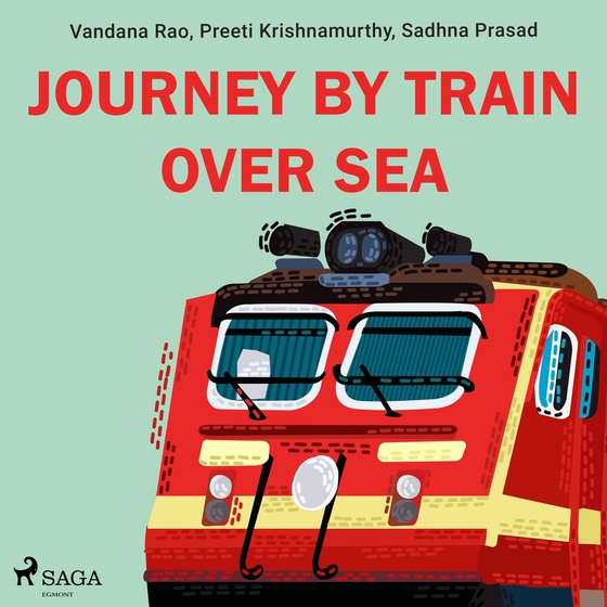 Journey by train over sea