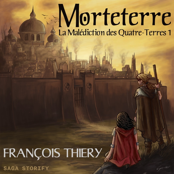 La Malédiction des Quatre-Terres, tome 1 : Morteterre (lydbog) af François Thiery