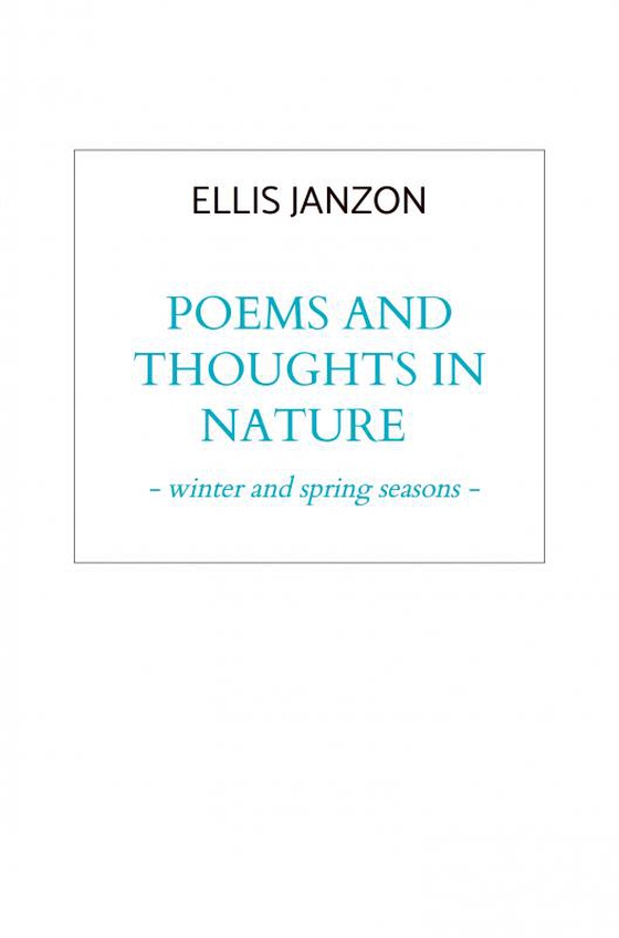 Poems and thoughts in nature