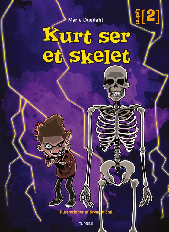 Kurt ser et skelet (e-bog) af Marie Duedahl