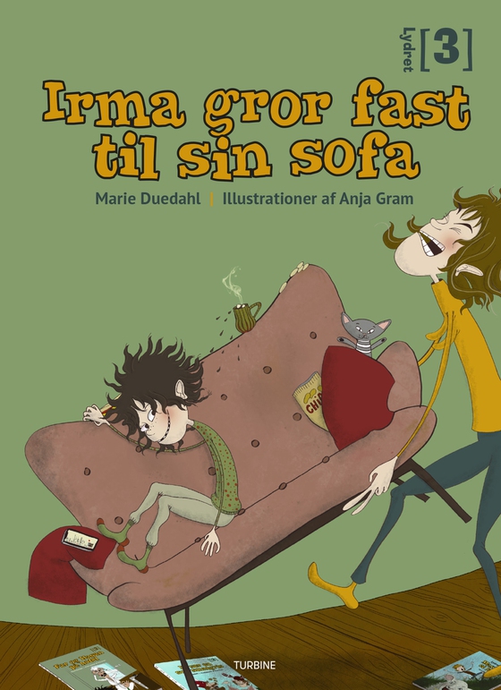 Irma gror fast til sin sofa