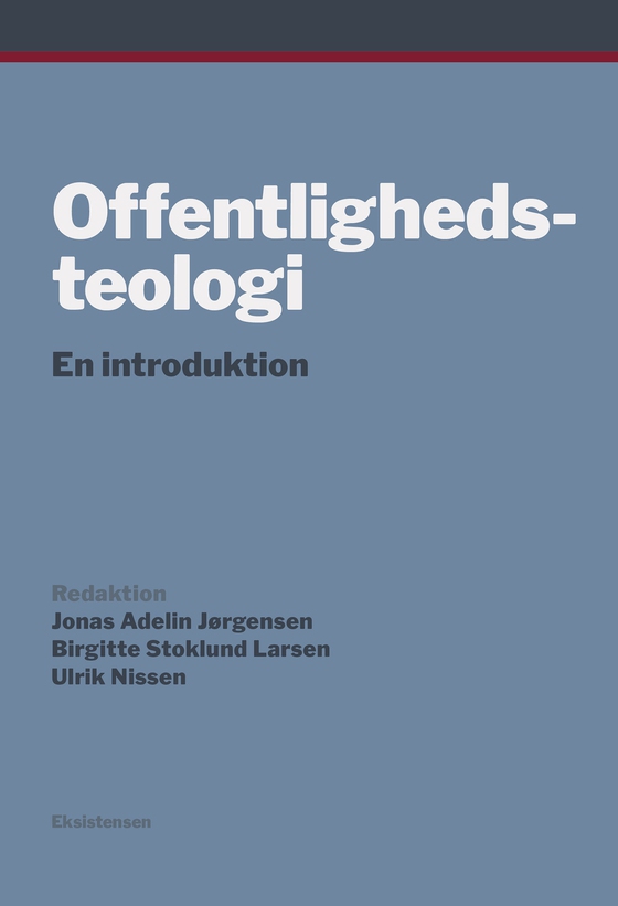 Offentlighedsteologi - En introduktion (e-bog) af Jonas Adelin Jørgensen