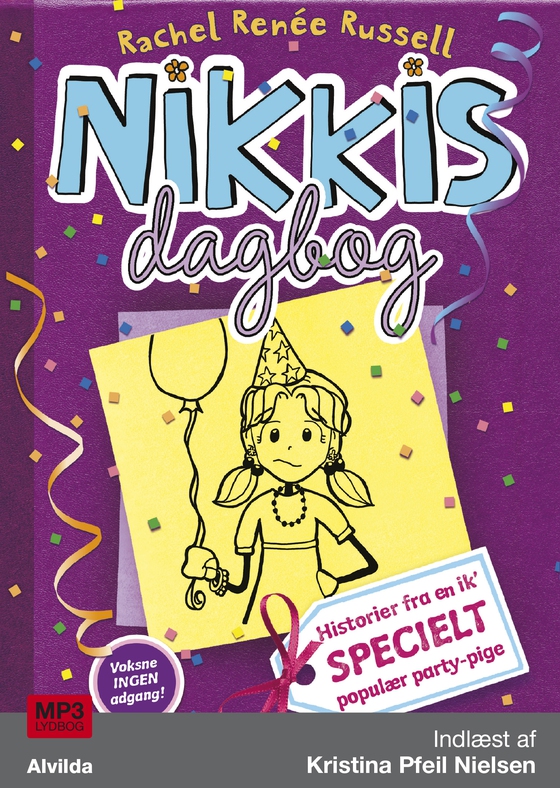 Nikkis dagbog 2: Historier fra en ik' specielt populær party-pige (lydbog) af Rachel Renée Russell