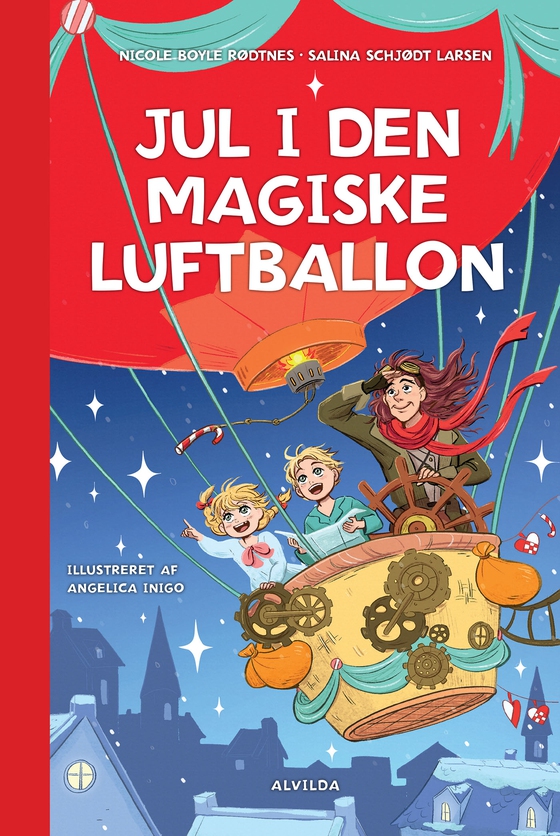 Jul i den magiske luftballon (e-bog) af Salina Schjødt Larsen