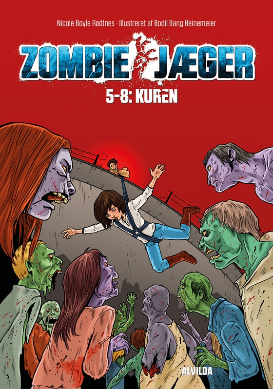 Zombie-jæger: Kuren (samlebind 2) (lydbog) af Nicole Boyle Rødtnes