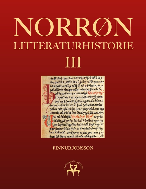 Norrøn litteraturhistorie III - Den oldnorske og oldislandske litteraturs historie (e-bog) af Finnur Jónsson