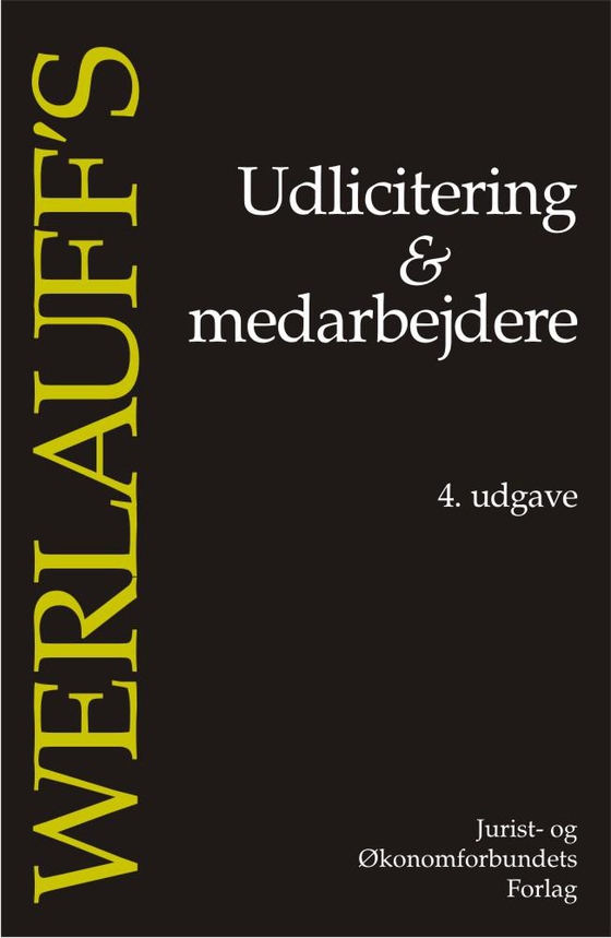 Udlicitering & medarbejdere (e-bog) af Erik Werlauff