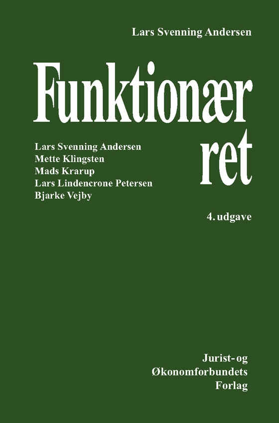 Funktionærret (e-bog) af Lars Svenning Andersen