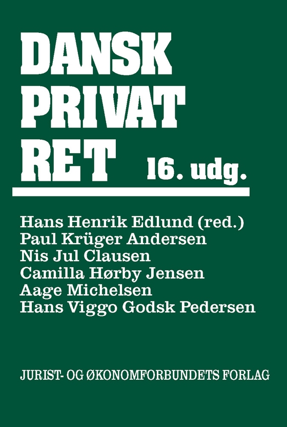 Dansk Privatret (e-bog) af Paul Krüger Andersen