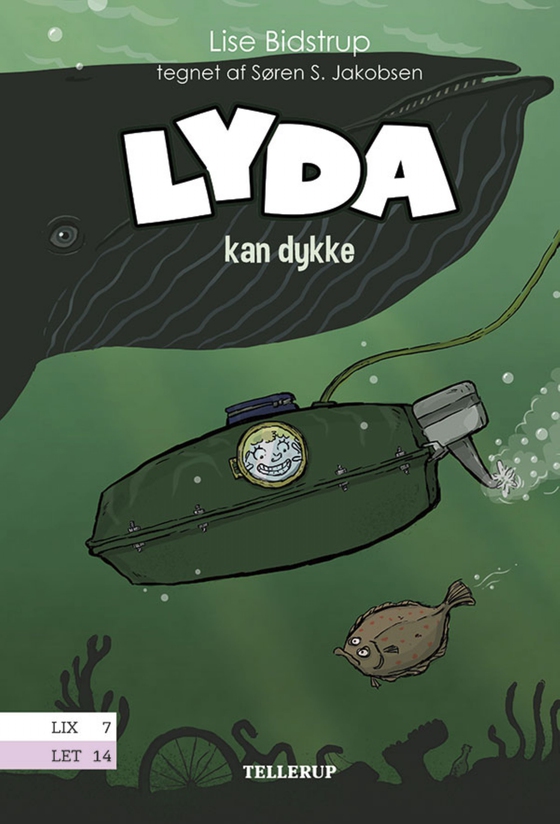 Lyda #4: Lyda kan dykke (e-bog) af Lise Bidstrup