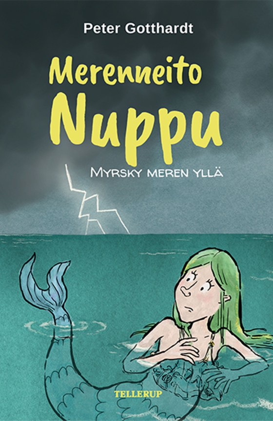 Merenneito Nuppu #4: Myrsky meren yllä (e-bog) af Peter Gotthardt