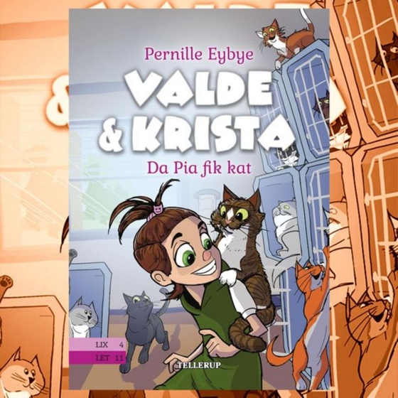 Valde & Krista #1: Da Pia fik kat (lydbog) af Pernille Eybye