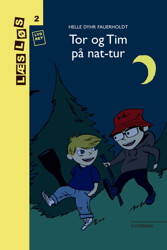 Tor og Tim på nat-tur (e-bog) af Helle Dyhr Fauerholdt