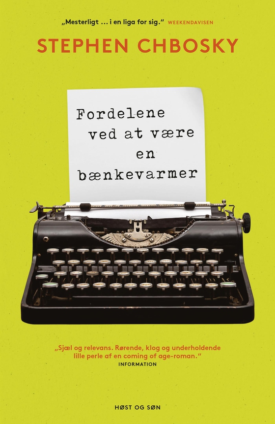 Fordelene ved at være en bænkevarmer (e-bog) af Stephen Chbosky