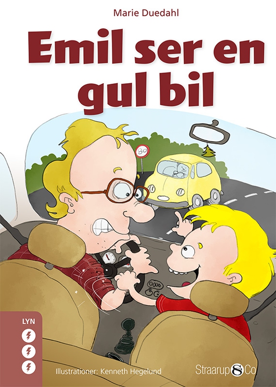 Emil ser en gul bil (e-bog) af Marie Duedahl