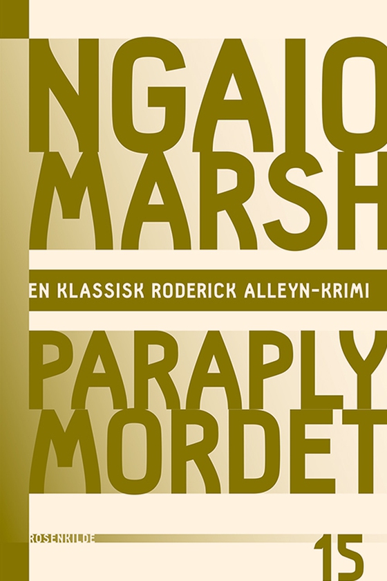 Paraplymordet (e-bog) af Ngaio Marsh