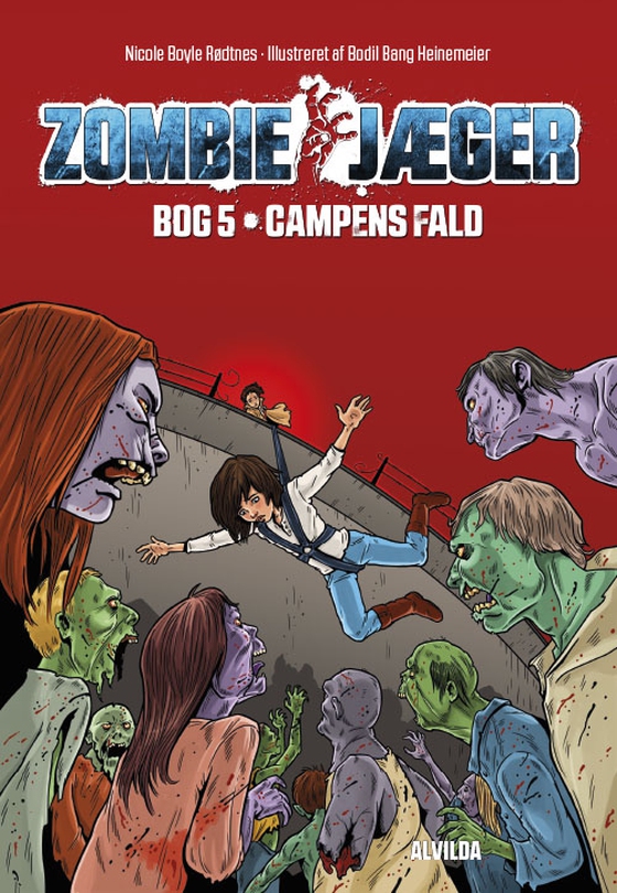 Zombie-jæger 5: Campens fald - Campens fald (e-bog) af Nicole Boyle Rødtnes