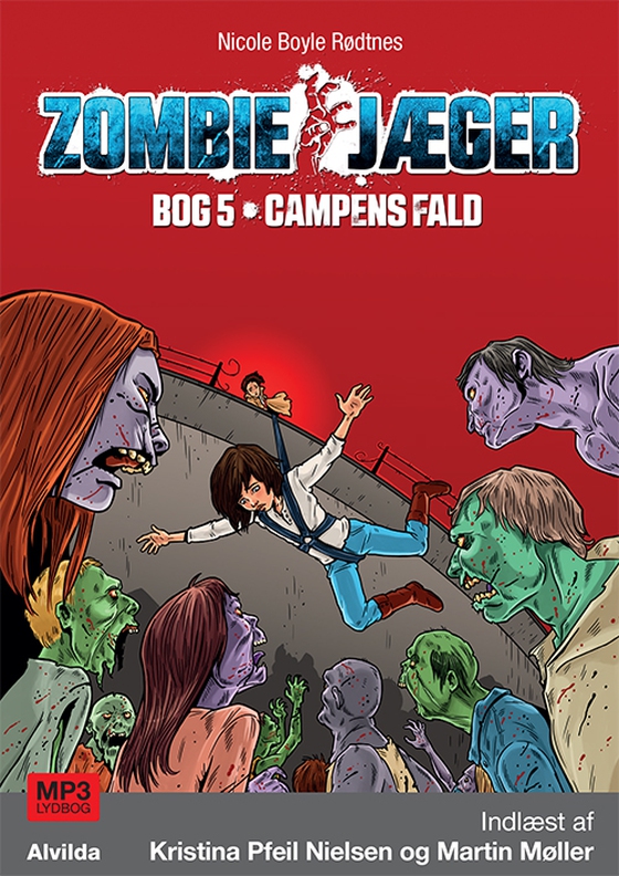 Zombie-jæger 5: Campens fald - Campens fald (lydbog) af Nicole Boyle Rødtnes