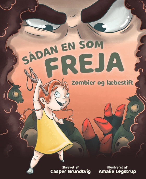 Zombier og læbestift - Sådan en som Freja 1 (e-bog) af Casper Grundtvig