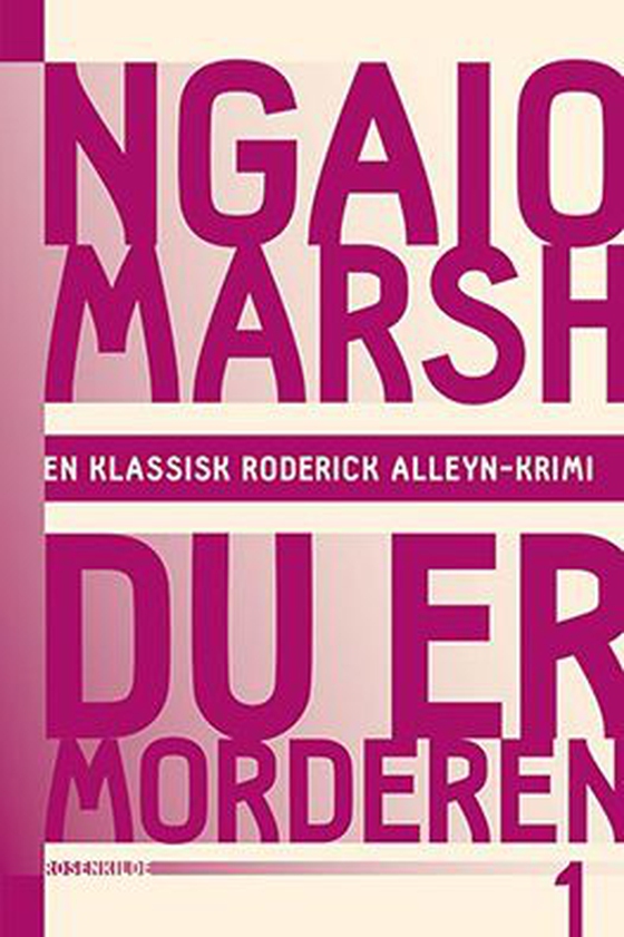 Du er morderen (lydbog) af Ngaio Marsh