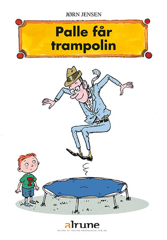 Palle får trampolin - Palle-bøger (e-bog) af Jørn Jensen