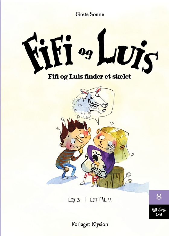 Fifi og Luis finder et skelet (e-bog) af Grete  Sonne