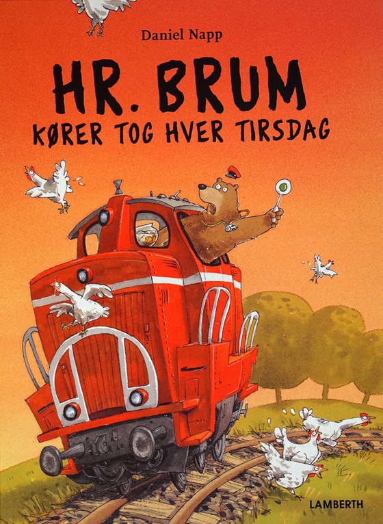 Hr. Brum kører tog hver tirsdag (lydbog) af Daniel Napp