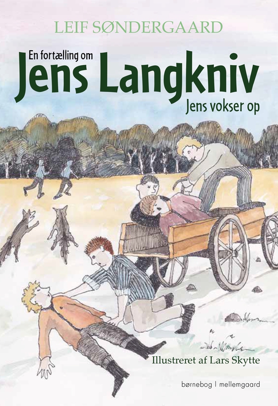 En fortælling om Jens Langkniv - Jens vokser op (e-bog) af Leif Søndergaard