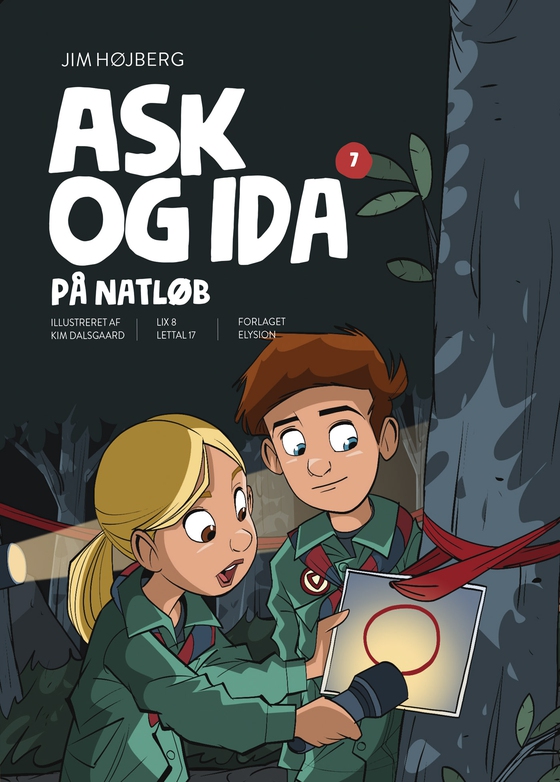 På natløb - Ask og Ida 7 (e-bog) af Jim Højberg