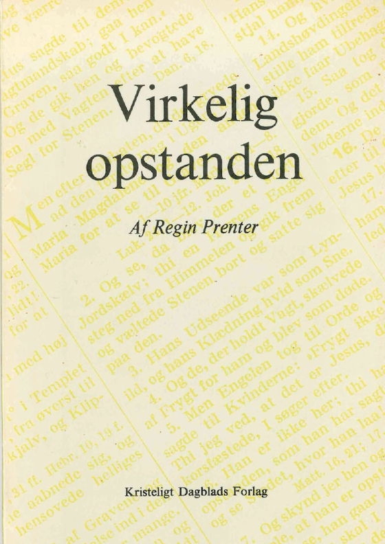 Virkelig opstanden