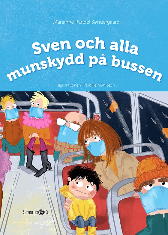 Sven och alla munskydd på bussen