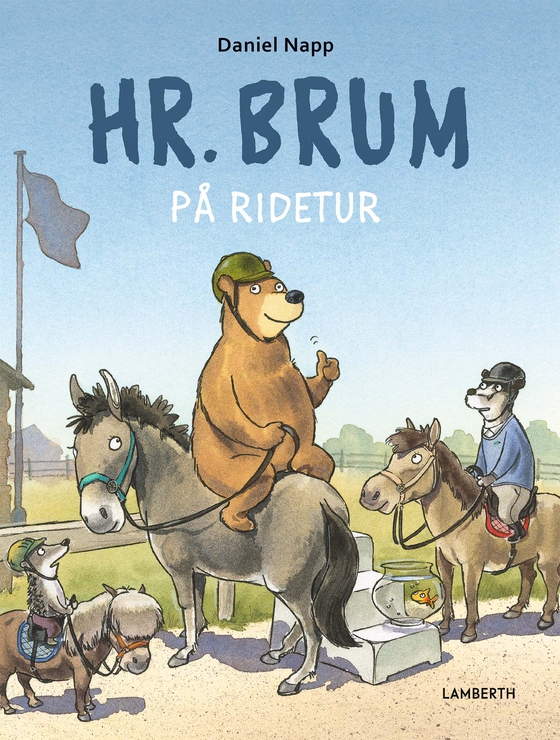 Hr. Brum på ridetur